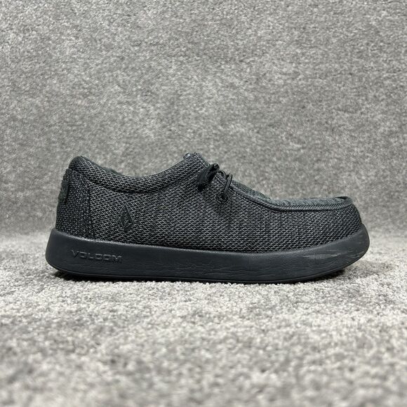 Volcom Chill VM30802 Women’s Size 7 W Black Slip On Composite Safety Toe Shoes - Picture 1 of 12